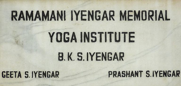 sobre Yoga Iyengar - cartel rimyi